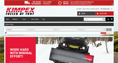 Desktop Screenshot of kimpex.com